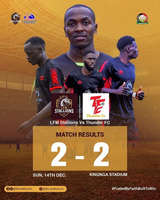 You are currently viewing LFM STALLIONS FC vs THUNDER